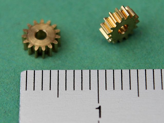 Schneckenrad Modul 0,3 / 15 Zähne; Art.-Nr. ZR0315 - Lemo Solar Shop